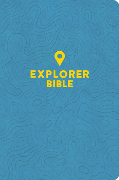 CSB Explorer Bible for Kids, Sky Blue Leathertouch, Indexed: Placing God's Word in the Middle of God's World by Csb Bibles by Holman