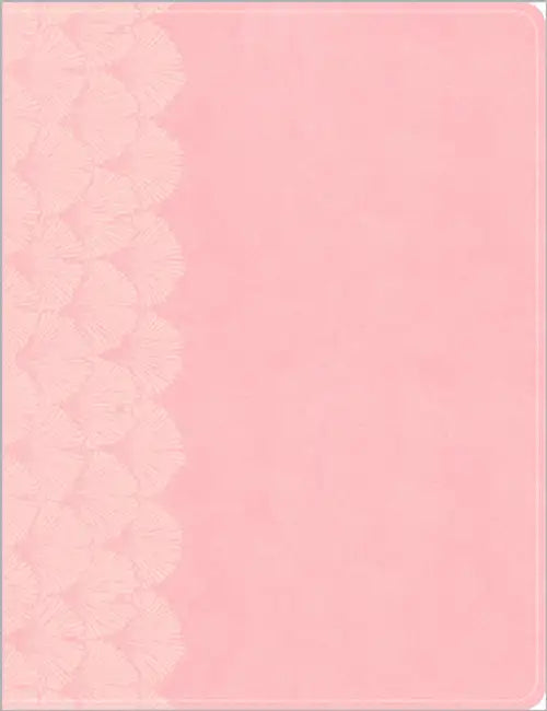 KJV Notetaking Bible, Large Print Edition, Soft Pink Leathertouch by Holman Bible Publishers