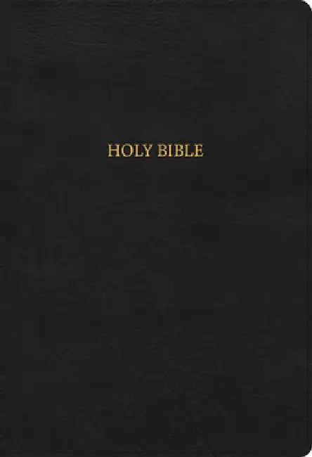 NASB Super Giant Print Reference Bible, Black Leathertouch by Holman Bible Publishers