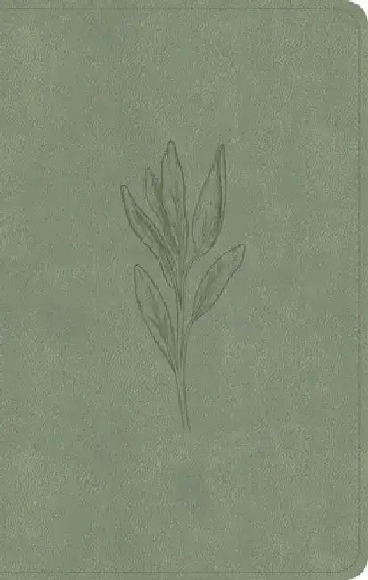 CSB Personal Size Bible, Sage Suedesoft Leathertouch by Csb Bibles by Holman