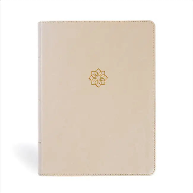 CSB Study Bible, Large Print, Digital Study Edition, Gold Leathertouch by Csb Bibles by Holman