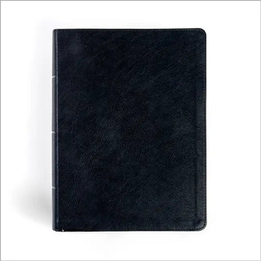 CSB Study Bible, Large Print, Digital Study Edition, Black Leathertouch by Csb Bibles by Holman