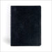 CSB Study Bible, Large Print, Digital Study Edition, Black Leathertouch by Csb Bibles by Holman