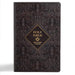 KJV Holy Bible, Giant Print with Cross-References, Dark Brown Leathertouch, Indexed by Holman Bible Publishers