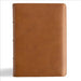 CSB He Reads Truth Bible, Holman Handcrafted Collection, Saddle Brown Premium Calfskin by Csb Bibles by Holman