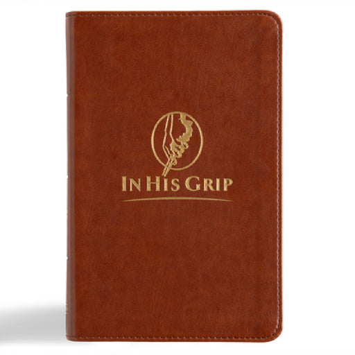CSB in His Grip Golfer's Bible, Brown Leathertouch by Csb Bibles by Holman