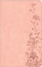 CSB Single-Column Compact Bible, Digital Study Edition, Blush Floral Leathertouch by Csb Bibles by Holman