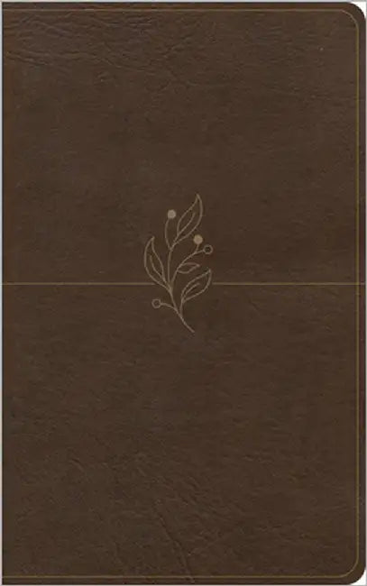 CSB Single-Column Personal Size Bible, Digital Study Edition, Brown Leathertouch by Csb Bibles by Holman