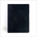 CSB Study Bible, Large Print, Digital Study Edition, Black Leathertouch, Indexed by Csb Bibles by Holman