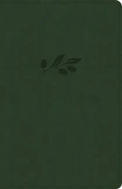 CSB Thinline Bible, Anglicised Edition, Olive Leathertouch by Csb Bibles by Holman