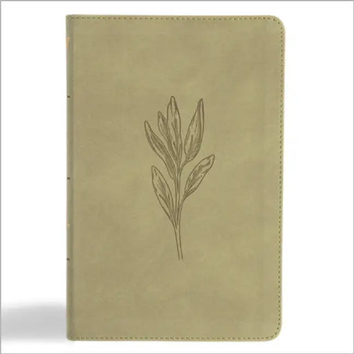 KJV Thinline Bible, Sage Suedesoft Leathertouch by Holman Bible Publishers