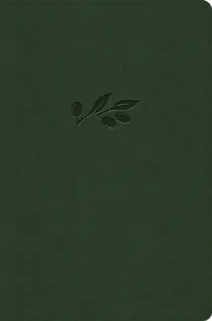 NASB Giant Print Reference Bible, Olive Leathertouch by Holman Bible Publishers