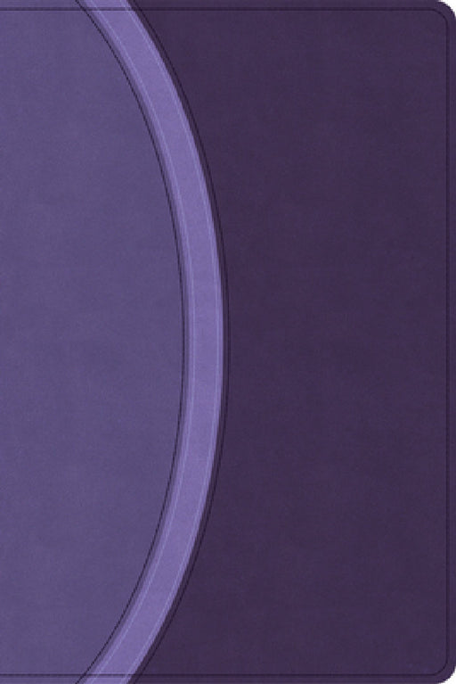 CSB Rainbow Study Bible, Purple Leathertouch (Limited Edition) by Csb Bibles by Holman