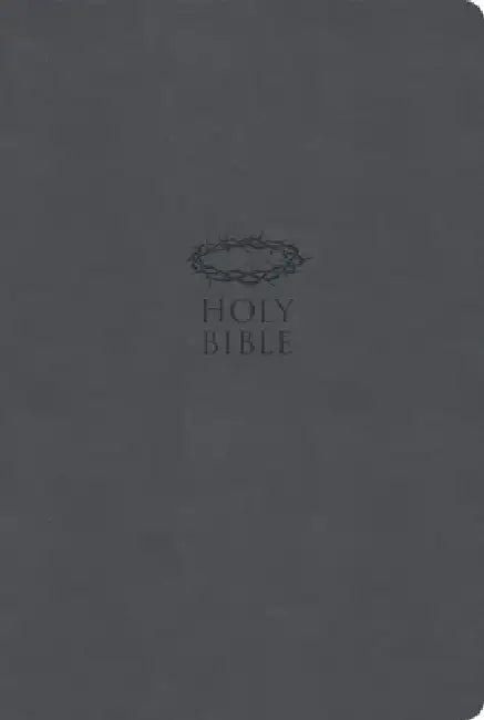 KJV Super Giant Print Reference Bible, Value Edition, Charcoal Leathertouch by Holman Bible Publishers