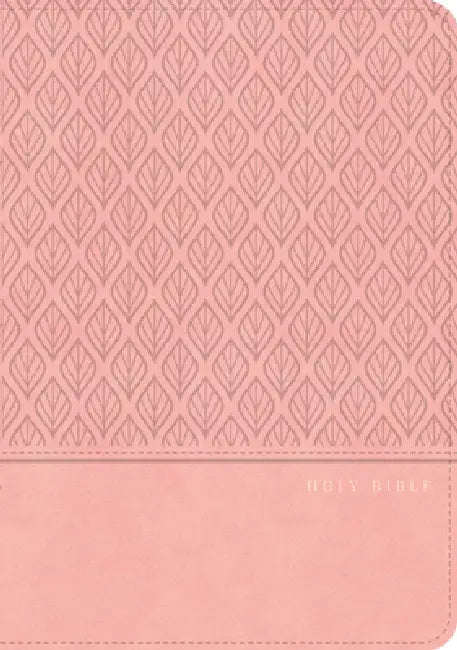 CSB Personal Size Giant Print Bible, Easy-To-Read Optimal Type, Digital Study Edition, Pink Leathertouch, Indexed by Csb Bibles by Holman