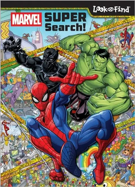 Marvel: Super Search! Look and Find by Pi Kids