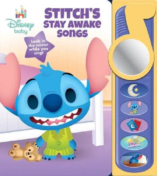 Disney Baby: Stitch’s Stay Awake Songs Sound Book by PI Kids