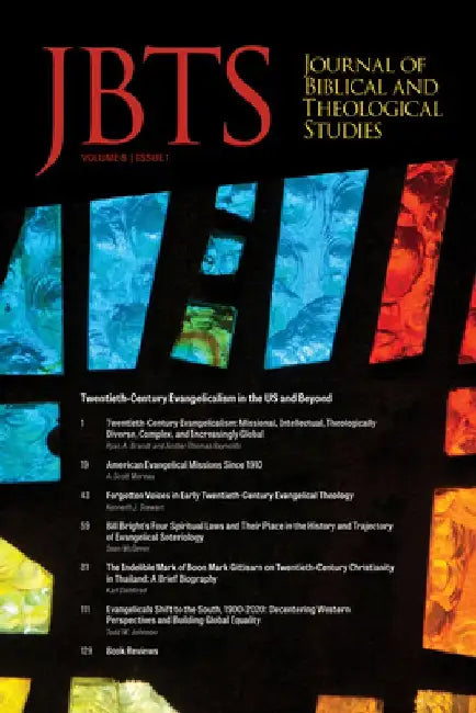 Journal of Biblical and Theological Studies, Issue 8.1 by Daniel S. Diffey