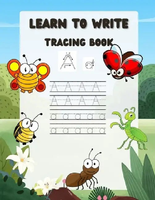 Learn to Write: bug theme by Annie Noor
