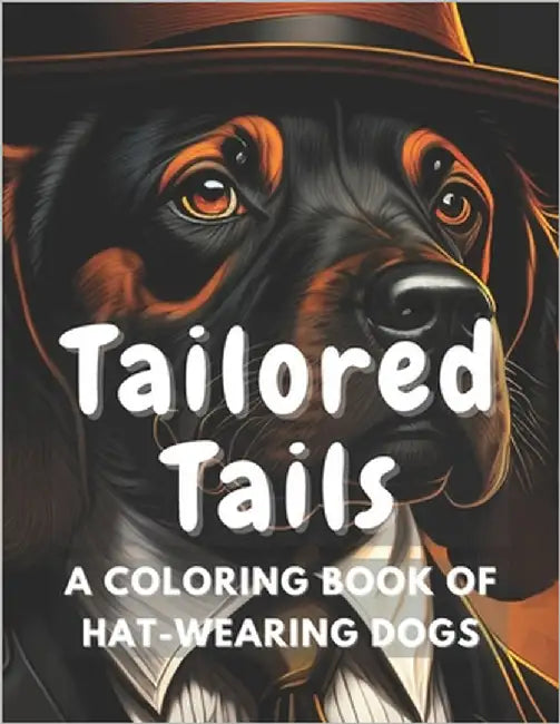 Tailored Tails: A Coloring Book of Hat-Wearing Dogs by Zenobi, Giacomo