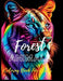 Forest Animals Coloring Book For Adults by Víctor Alonso Arce Araya
