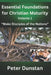 Essential Foundations for Christian Maturity Volume 1 by Peter John Dunstan