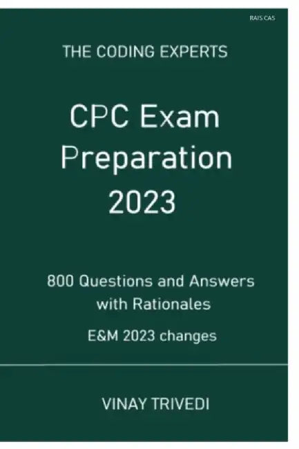 Cpc Exam Preparation 2023 by Cas