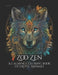 Zoo Zen: A Calming Coloring Book of Exotic Animals by Davy San