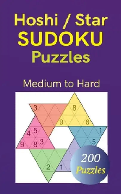 Hoshi / Star Sudoku Puzzles Medium to Hard by V. Puzzgen