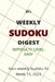 Bp's Weekly Sudoku Digest - Difficulty Easy - Week 15, 2023 by Benjamin Pritchard