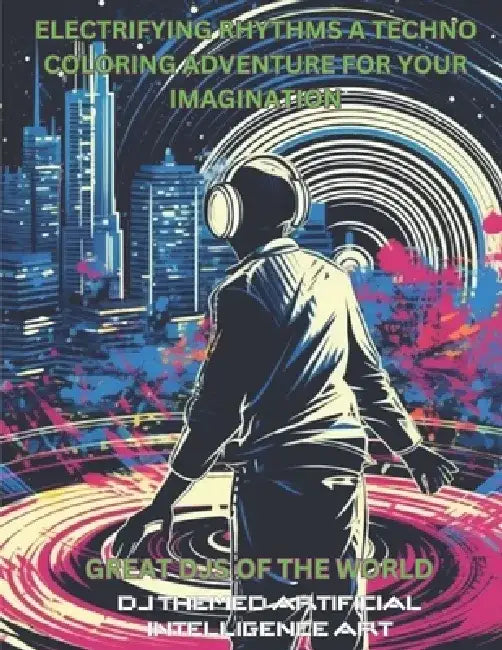 Electrifying Rhythms: A Techno Coloring Adventure for Your Imagination: Turn the Tables by Corey James Smiley