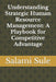 Understanding Strategic Human Resource Management: A Playbook for Competitive Advantage by Salami Suberu Sule Fcipm