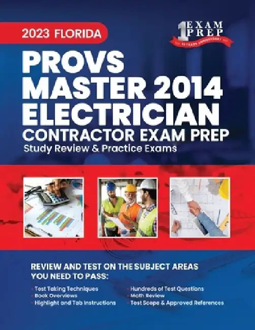 2023 Florida County Prov Master 2014 Electrician Exam Prep: 2023 Study Review & Practice Exams by Upstryve Inc