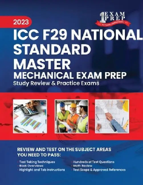 2023 ICC F29 National Standard Master Mechanical Exam Prep: 2023 Study Review & Practice Exams by Upstryve Inc