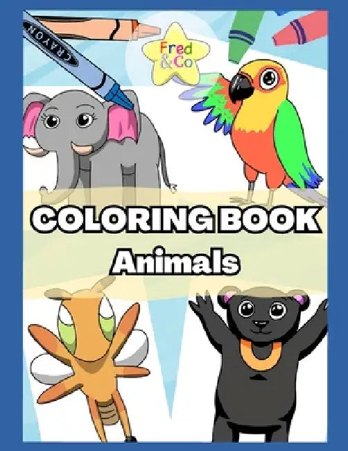 Animal Coloring Book - Fred & Co by Fc Bohnke