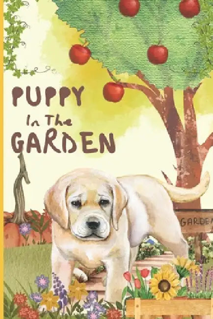 Puppy in the Garden by Anstle Gladdish