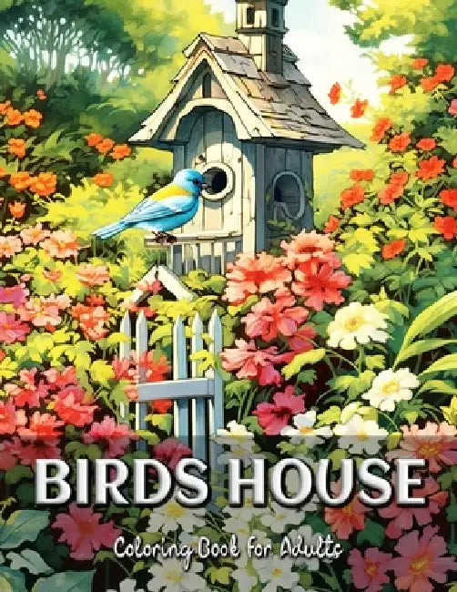 Birds House Coloring Book for Adults: Find Peace and Inspiration in the Exquisite World of Birds by Laura Seidel