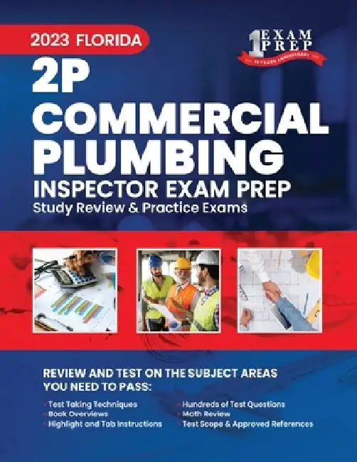 2023 Florida 2P Commercial Plumbing Inspector Exam Prep: 2023 Study Review & Practice Exams by Upstryve Inc