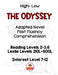The Odyssey Adapted Novel High Interest Low Level Fast Fluency and Comprehension by Theresa Chapi
