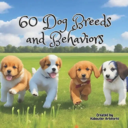 60 Dog Breeds and Behaviors by Kabouter Artworks