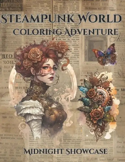 Steam Punk World Coloring Adventure by Midnight Showcase