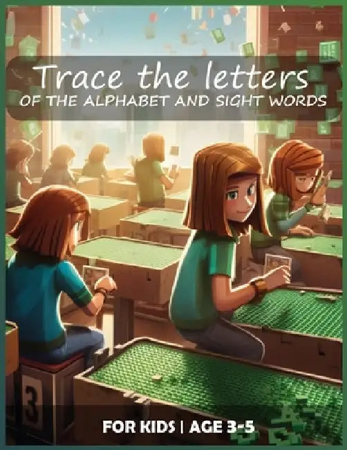 Trace the Letters of The Alphabet and Sight Words for Kids - (Age 3 to 5) by Mathcraft Publishing