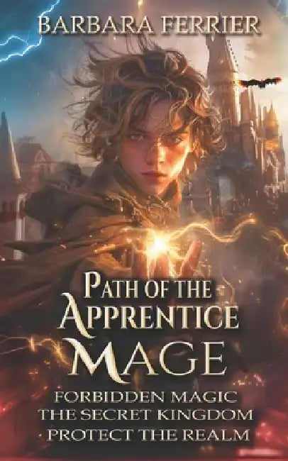 Path of the Apprentice Mage Books 1-3: Forbidden Magic, Secret Kingdom, Protect the Realm by Barbara Ferrier