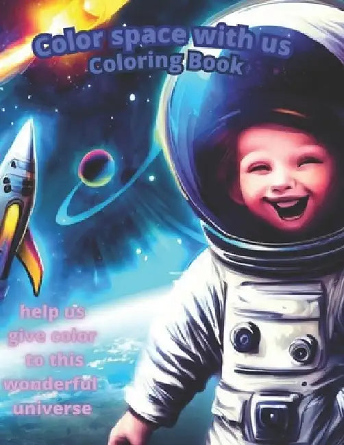 Color the space with us: coloring book by Javier E. Juskoski