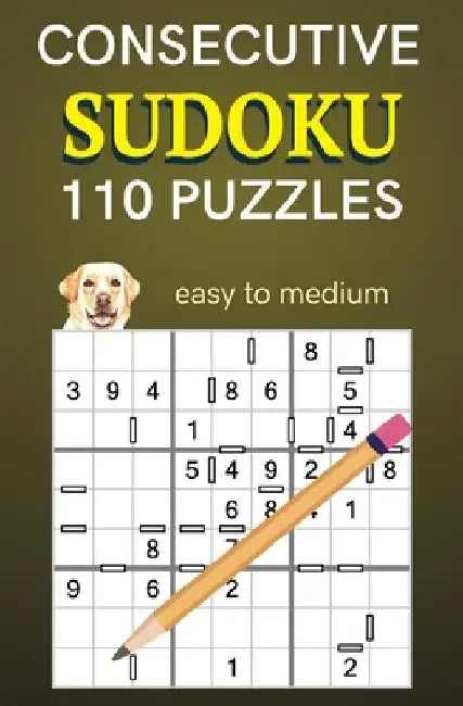 Consecutive Sudoku 110 Puzzle Easy to Medium by V. Puzzgen