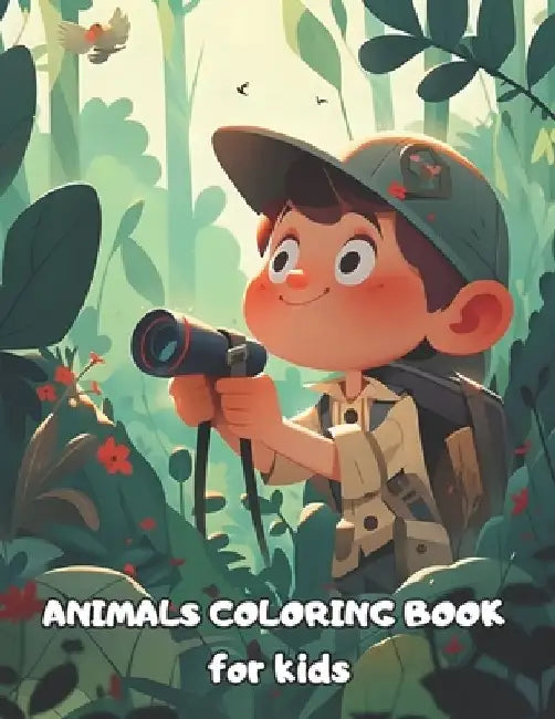 ANIMALS COLORING BOOK for kids by Darwin Ramirez