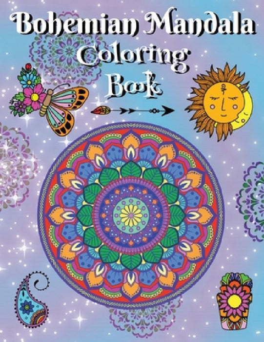 Bohemian Mandala Coloring Book by Tina Beanz