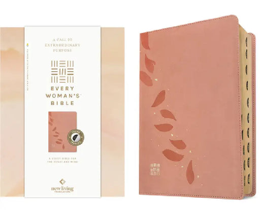 NLT Every Woman's Bible, Filament Enabled (Leatherlike, Pink Petals, Indexed, Red Letter) by New Living Translation