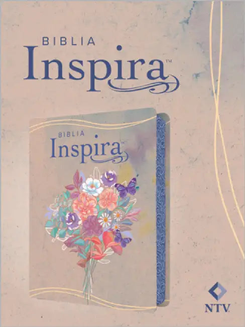 Biblia Inspira Ntv Con Filament (Sentipiel, Acuarela Rosa) by Tyndale
