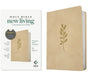 NLT Premium Value Compact Bible, Filament Enabled (Leatherlike, Ivory Vine) by New Living Translation, Tyndale
